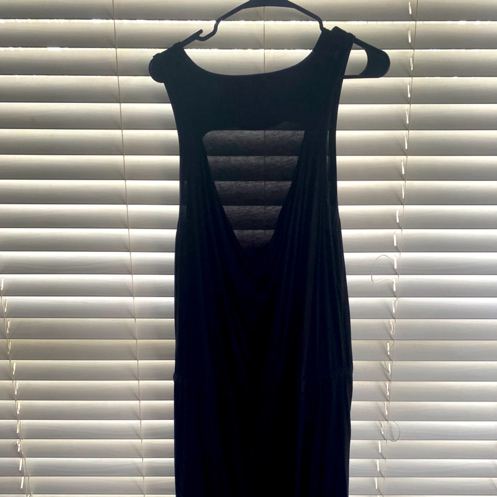 Chaser open back cut out dress